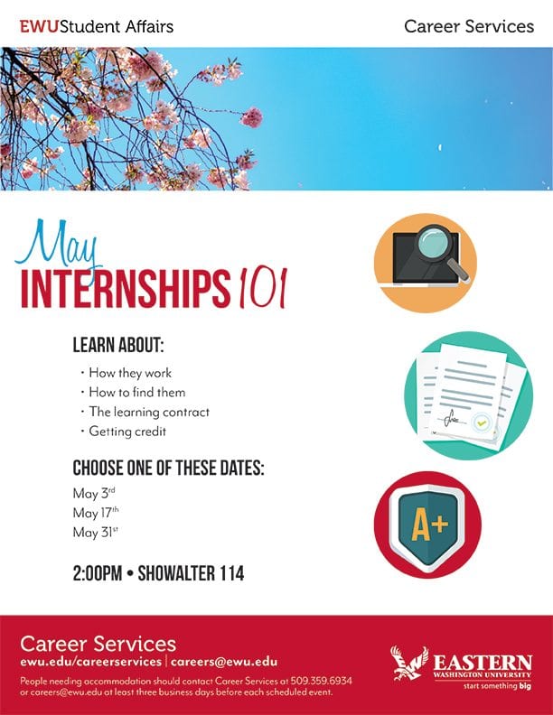 May Internships 101