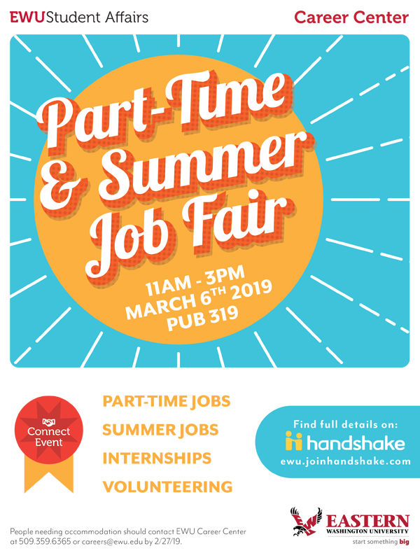 Part-Time and Summer Job Fair Fair