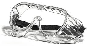 laboratory safety goggles