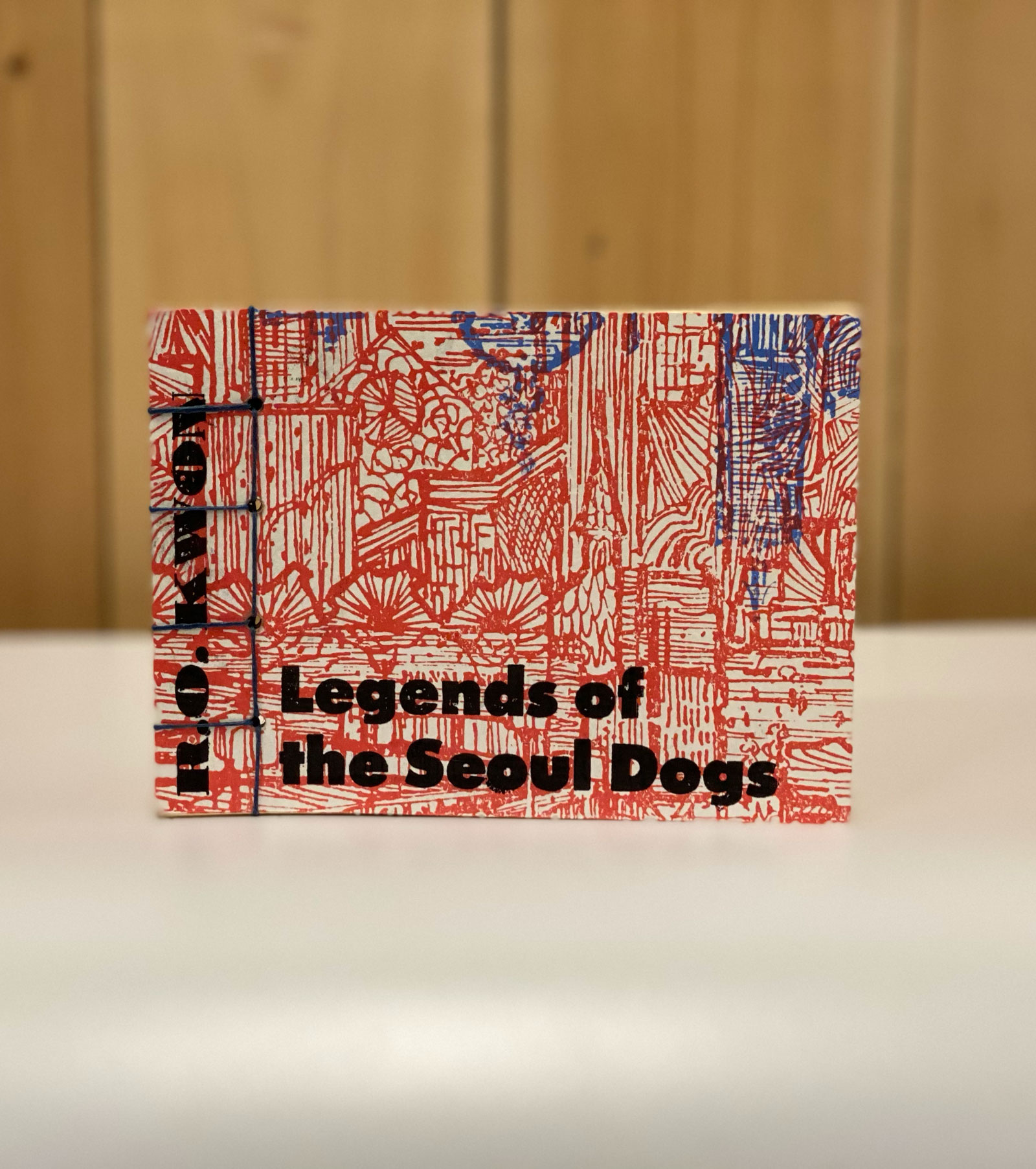 cover of the chapbook "Legends of the Seoul Dogs," by R.O. Kwon