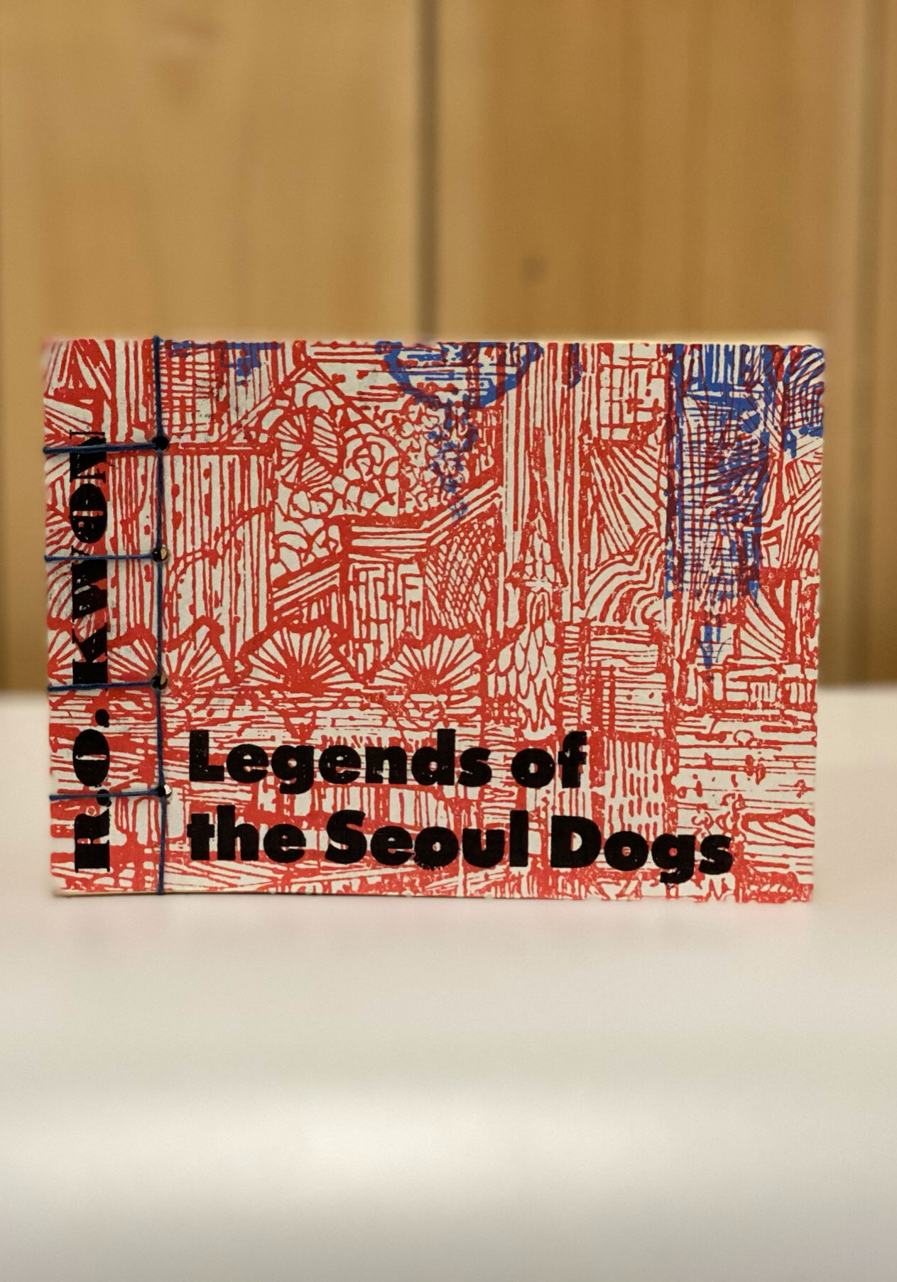cover of the chapbook "Legends of the Seoul Dogs," by R.O. Kwon