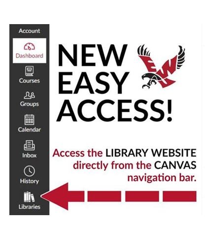 Library Link in Canvas