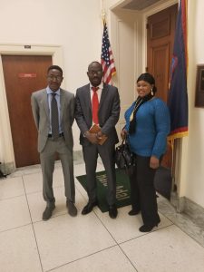 Abdu Mohammed Visiting Congressional Reps