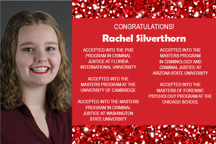 Rachel Silverthorn Grad School ALL Acceptances Announcements 2020