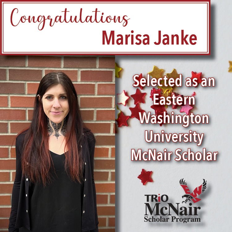 Marisa Janke Selected as an EWU McNair Scholar