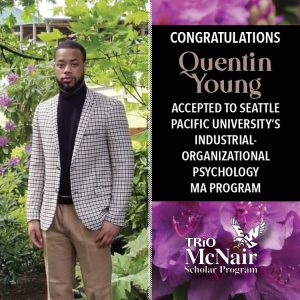 Quentin Young accepted to SPU