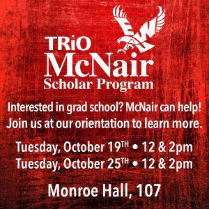 Interested in grad school? McNair can help!