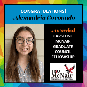 Alexandria Coronado McNair Fellowship Award 2021