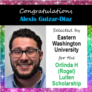 Alexis Guizar-Diaz Scholarship Announcements 2020