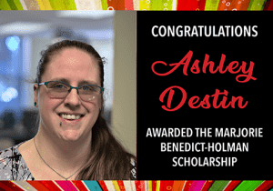 EWU McNair Scholar Ashley Destin Awarded Marjorie Benedict-Holman Scholarship