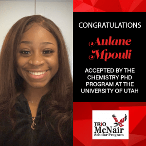 Aulane Mpouli Graduate School Acceptances 2021 Utah
