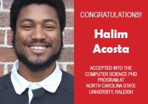 EWU McNair Scholar Halim Acosta Accepted into Computer Science PhD Program at NC State University