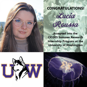Lucia Roussa Summer Research Acceptance 2021