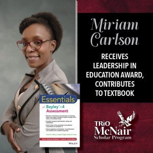 Miriam Carlson Receives Leadership in Education Award, Contributes to Textbook