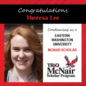 Theresa Lee McNair Continuing Scholar Announcements 2020