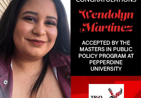 Wendolyn Martinez Graduate School Acceptances 2021 PEP